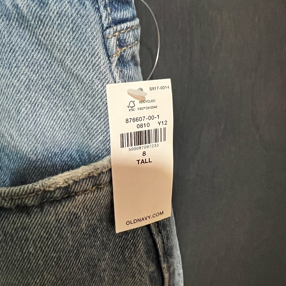 Old Navy Slouchy Straight Jean Tall - Picture 3 of 7